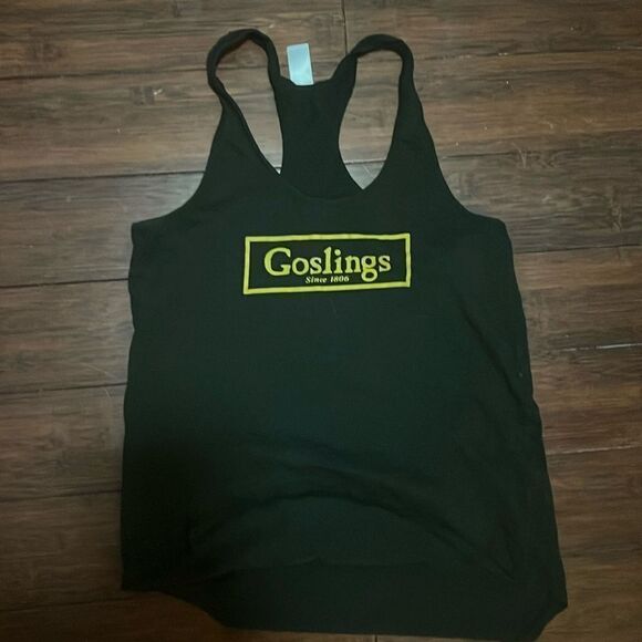 Gosling Rum Tank Top - Black Womens Tanks - Size Small - Cute Tanks - Picture 1 of 3